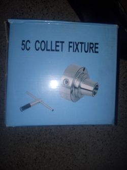5C 5’’Collet Chuck Plain Back Lathe Grinder CNC Use Lathe Chuck new

