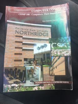 (CSUN) Comp 100- Computers: Their Impact and Use