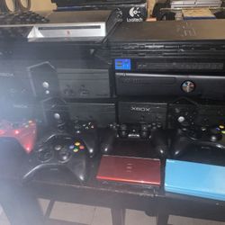Gaming console lot FOR PARTS $120 OBO