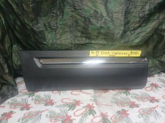 2016-19 Ford Explorer Right Back Door Molding