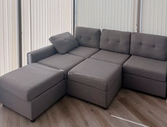 Grey Sectional Sofa