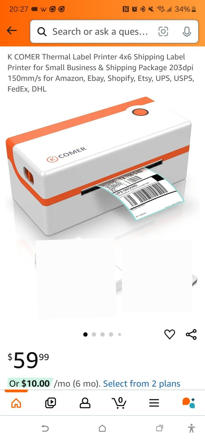 Thermal Label Printer