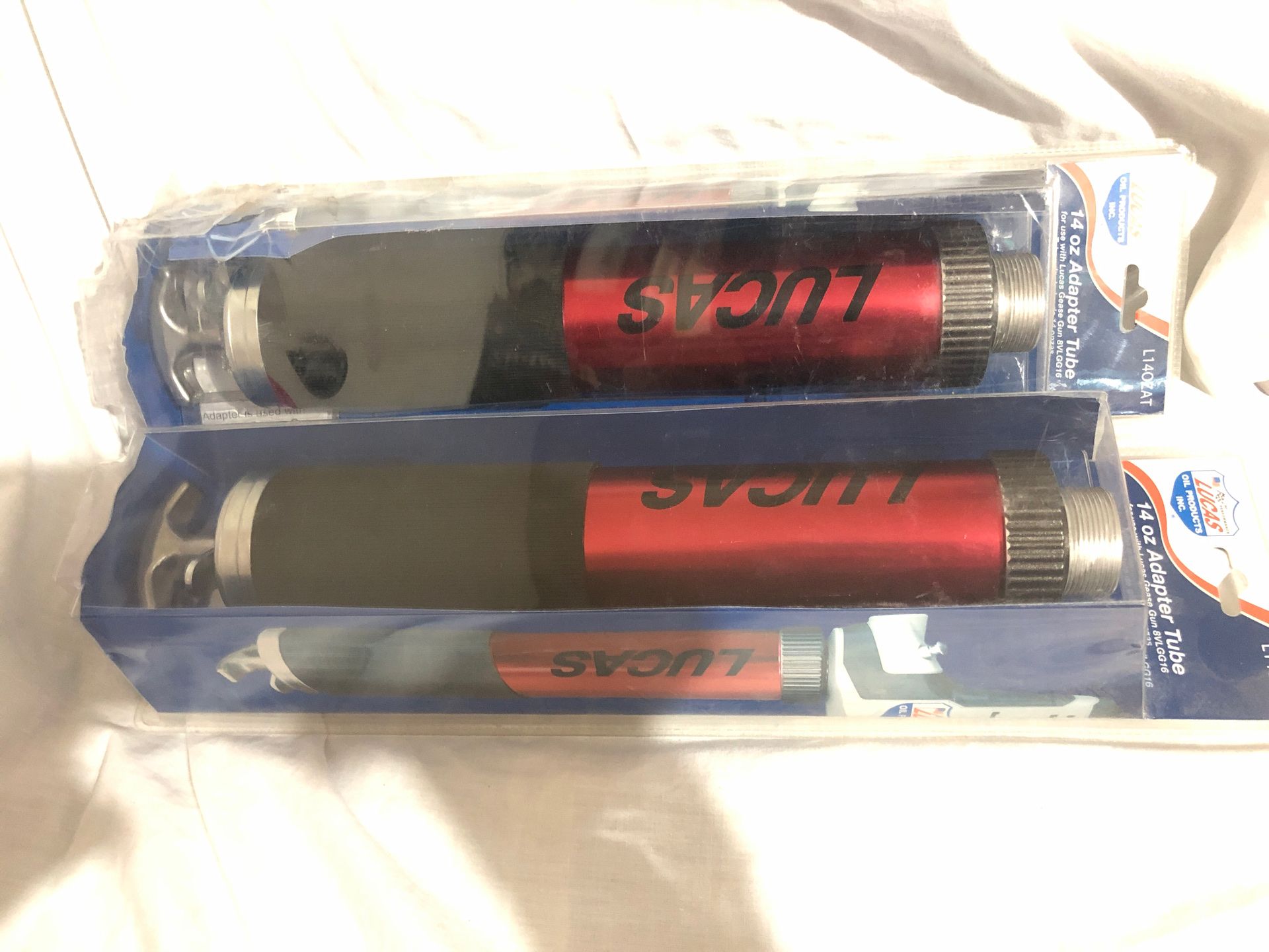 Lucas 14oz adapter tube