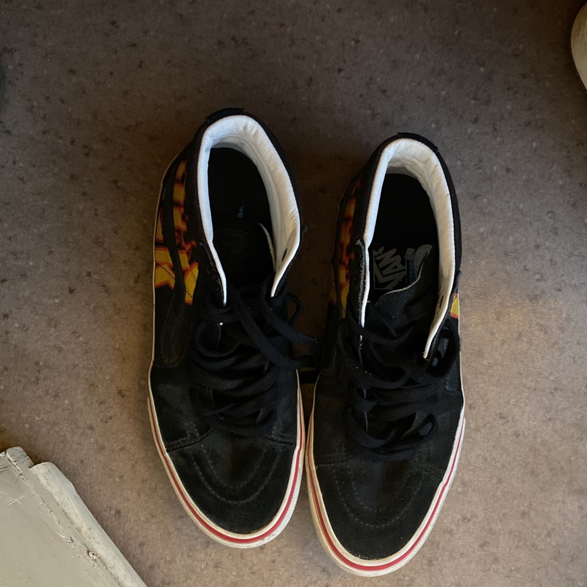 Vans sk8 hi pro x thrasher deals