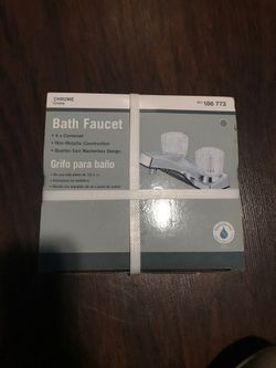 Chrome Bath Faucet