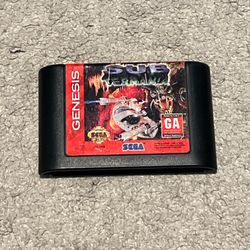 Sub Terrania (Sega Genesis, 1994) Cartridge Only Tested