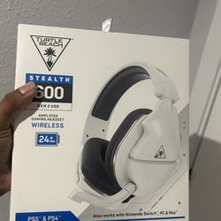 Turtle Beach Stealth 600 Gen 2 USB Wireless Gaming Headset for PlayStation 4/5/Nintendo Switch/PC - White