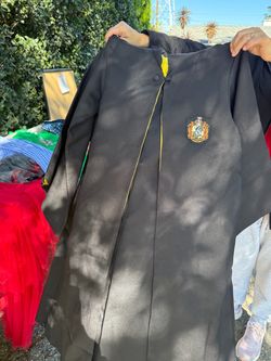 Harry Potter Hufflepuff Costume Robe with Hood
