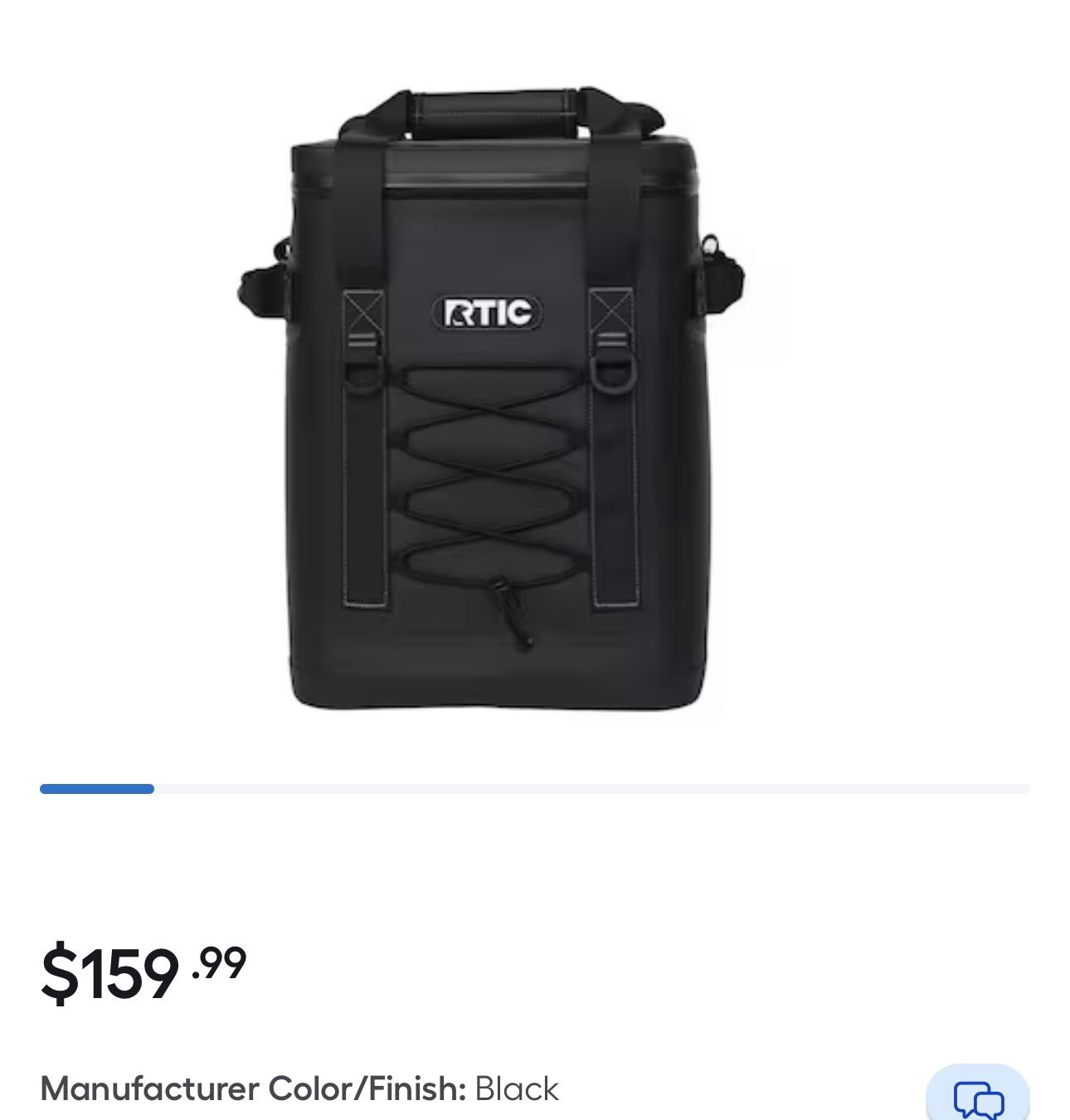 RTIC Backpack Cooler - Black / Yeti Styled