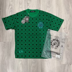 Green “flower crosses” CH T-Shirt