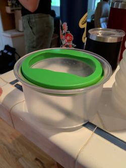 Guacomole Tupperware, guac doesn't turn brown!