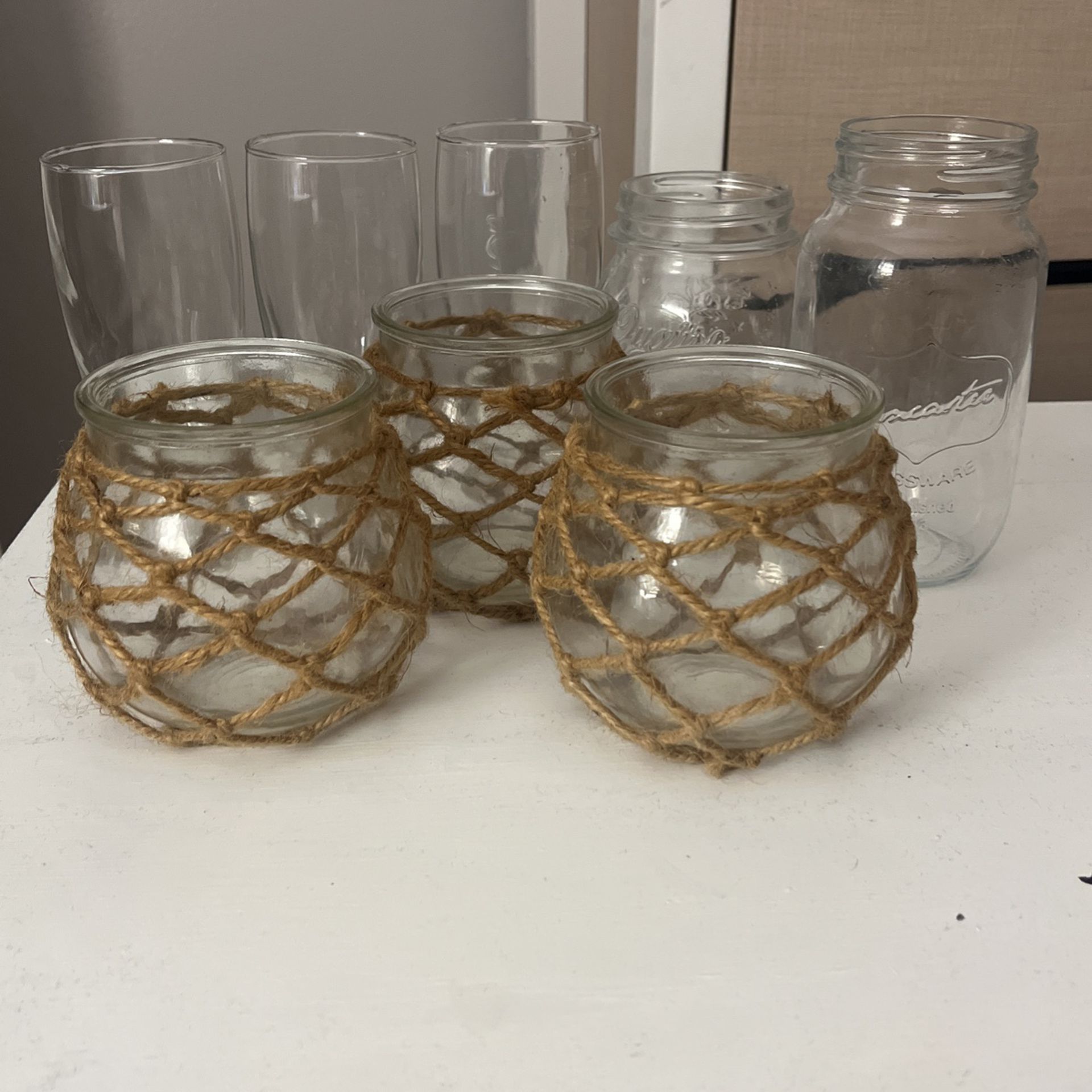 Glass Related Decoration And Glasses
