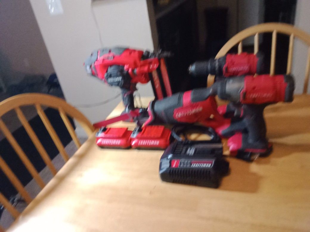 Craftsman Power Tools. Barely Used! 120. GREAT DEAL!