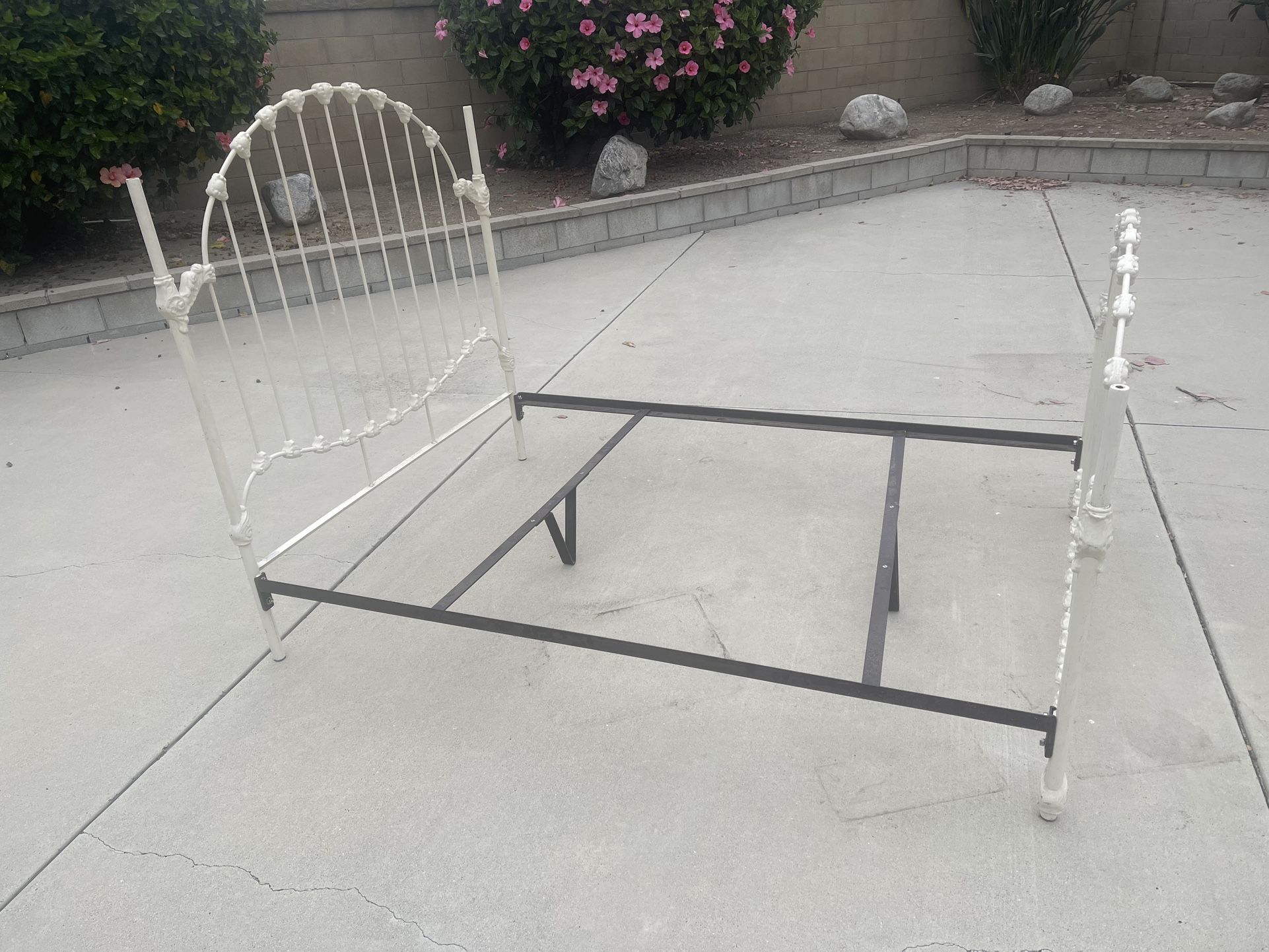 Vintage Metal Bed Frame