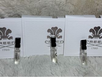 Lot of 3 Creed Himalaya samples vials 1.5ml each (4.5ml)