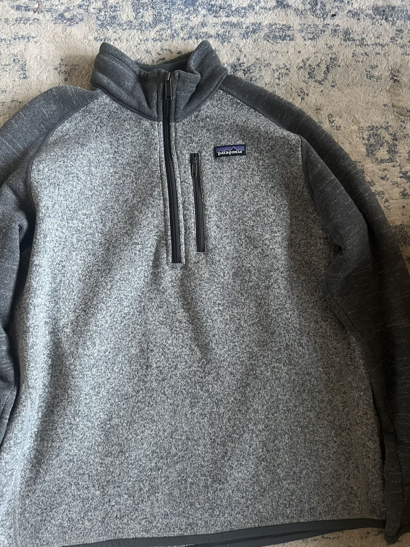 Men’s Large Patagonia Quarter zip Sweater