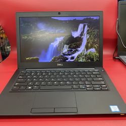 Cute Dell Latitude 7290 8th Generation, Intel Core i5, 12.5" screen, 128gb SSD, 4gb DDR4, Windows 11 Pro, excellent battery, AC adapter fast working l