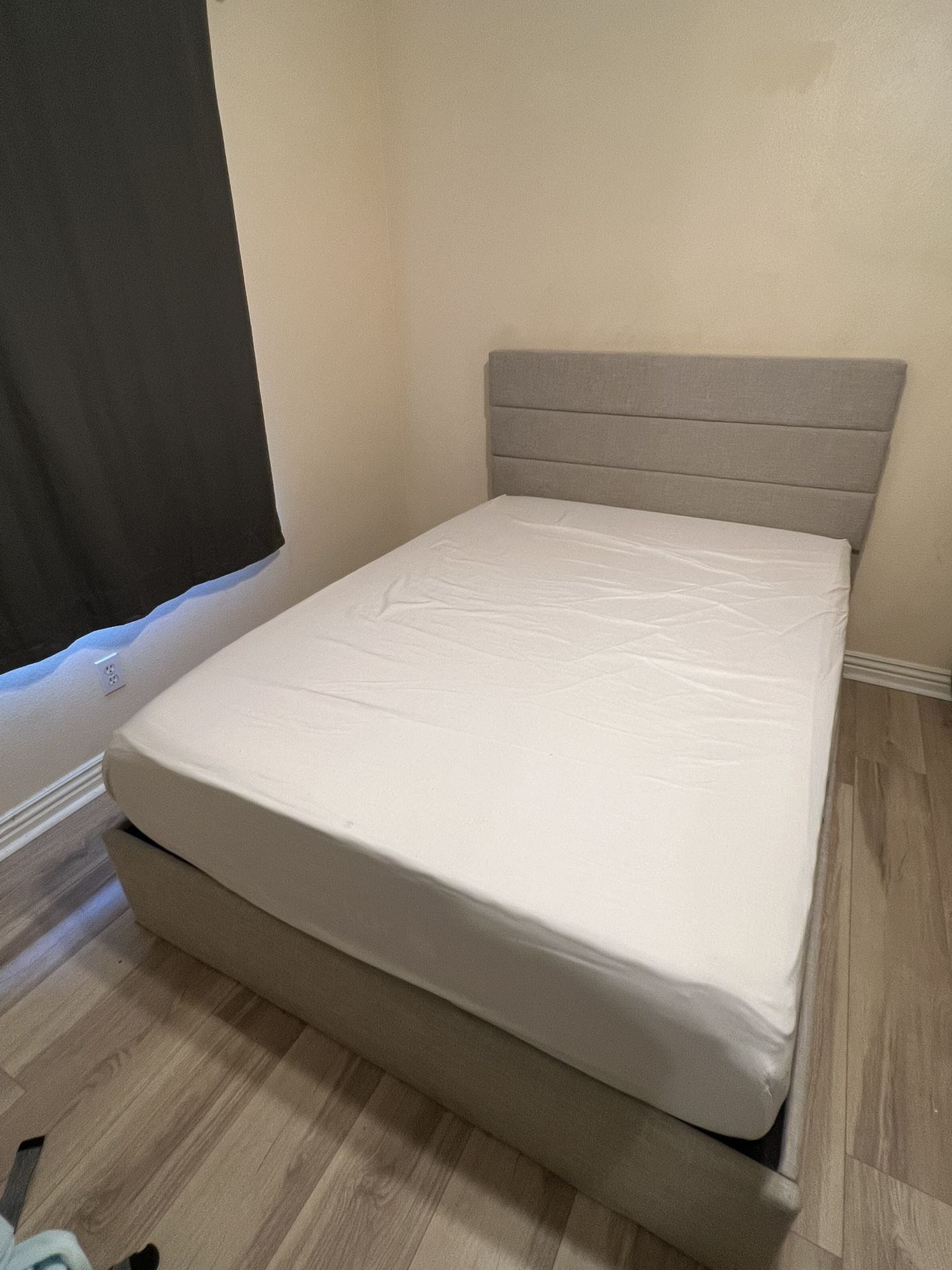 Bed, Headboard And Frame