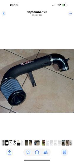 INJEN BLACK SHORT RAM COLD AIR INTAKE SYSTEM  IS Short Ram Cold Air Intake System, Part No. IS1565BLK, 2001-2005 Honda Civic L4-1.7L.