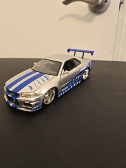 Fast And Furious Nissan Skyline R34 Jada Toy 1:24