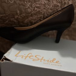 Brand New Black Life Stride Office Shoes