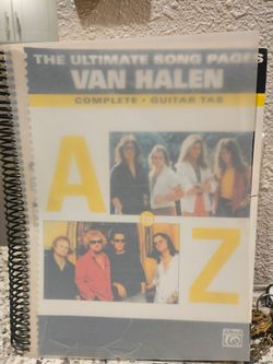 Van Halen Tab book
