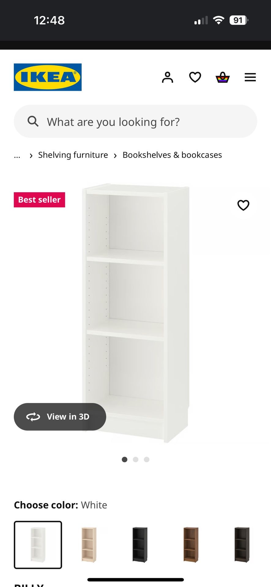 Seven IKEA Bookshelves plus Four Glass Doors