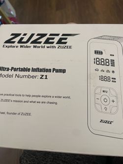 Portable tire inflater compressor