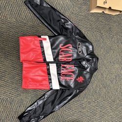 ScarFace Leather Motorcycle jacket 