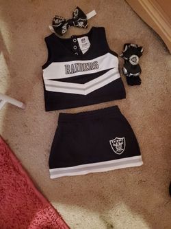 Raiders  Cheerleading outfit