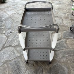 Very Nice Cart Shelves For Sale Work Great