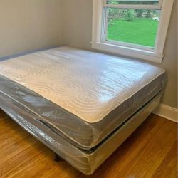 🛏️✨ Brand New All Size Mattress | 📦 Optional Box & 🔩 Metal Frame