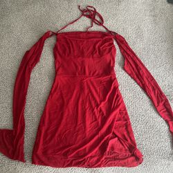 Dress, Red, Size S