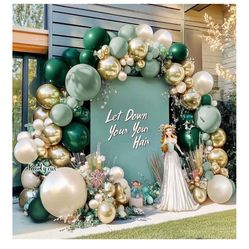 Emerald Green Balloons 