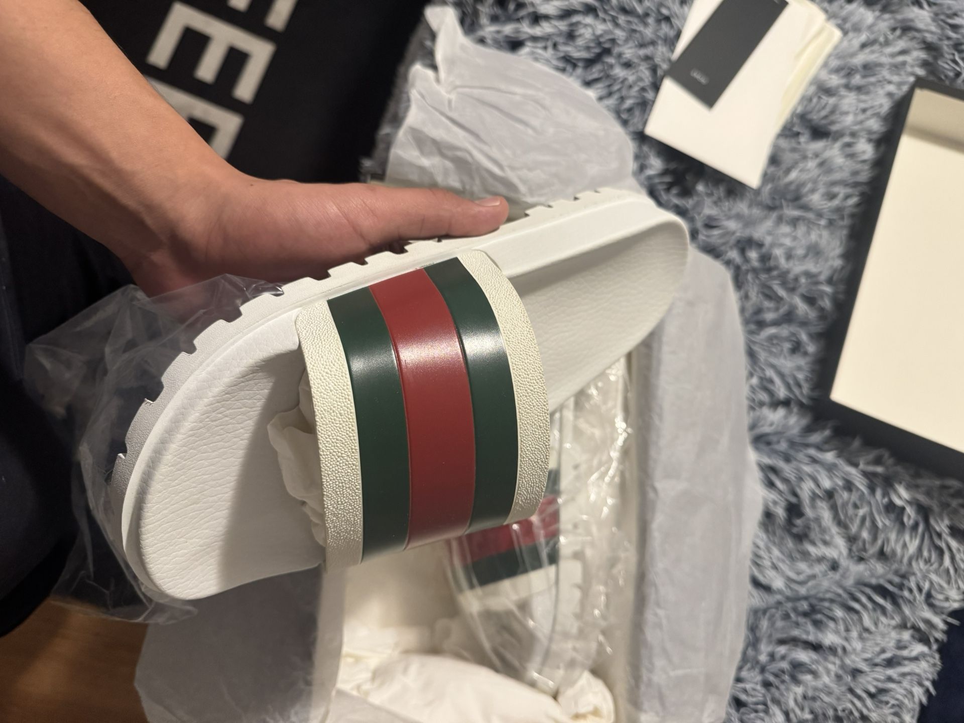 Gucci Web Slides DS Size 12UK