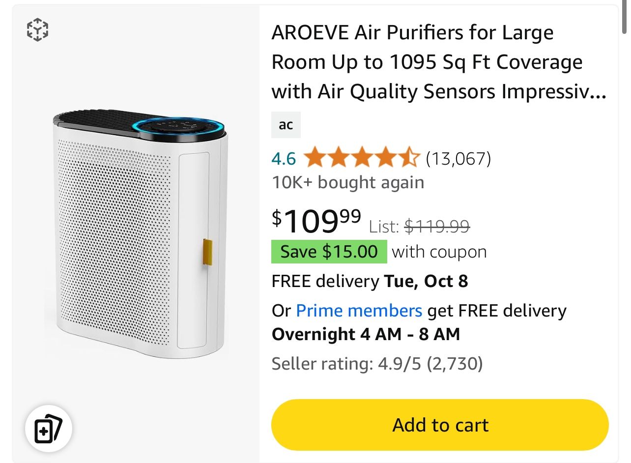 Aroeve Airfilters