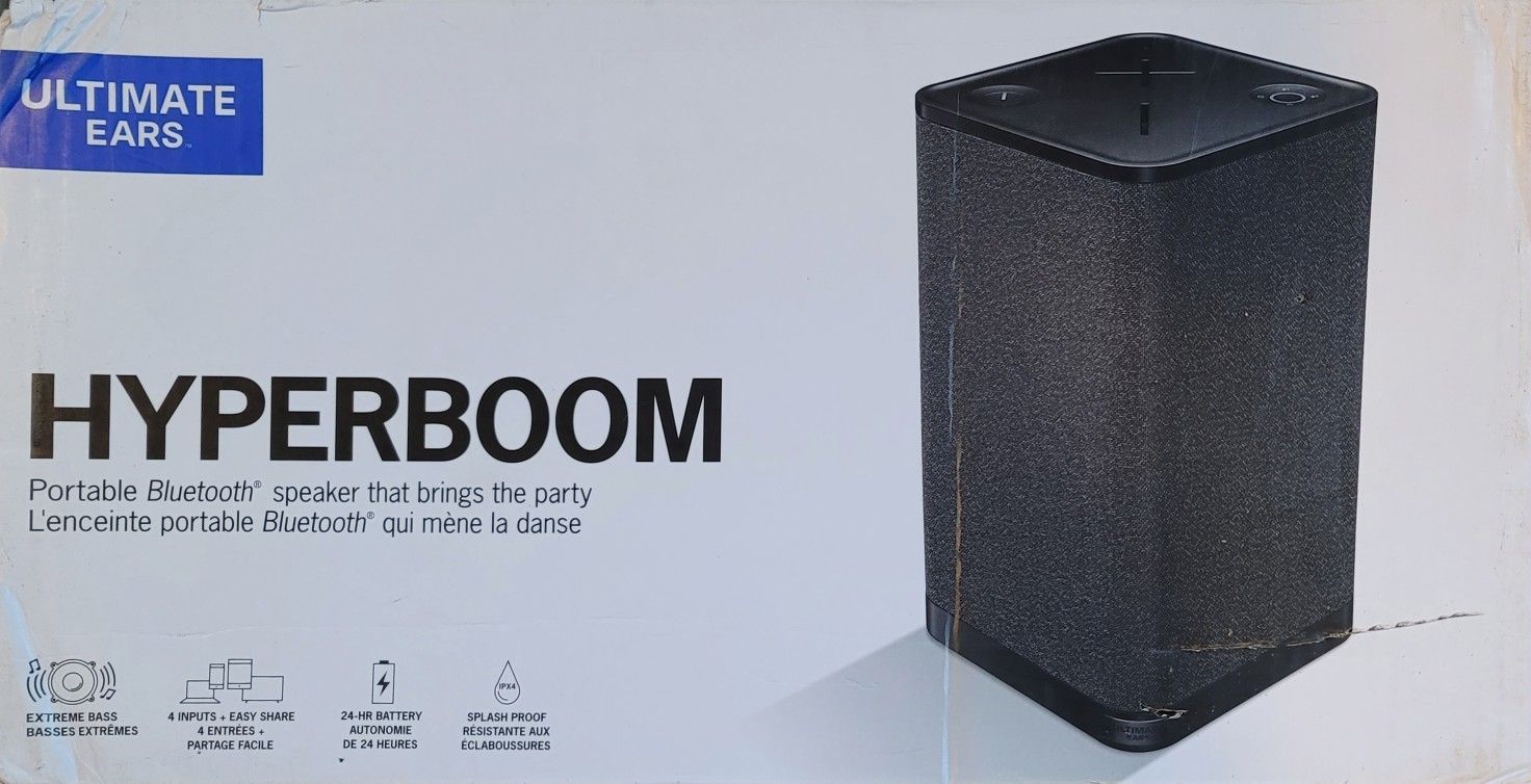Hyperboom Portable Bluetooth speakers,