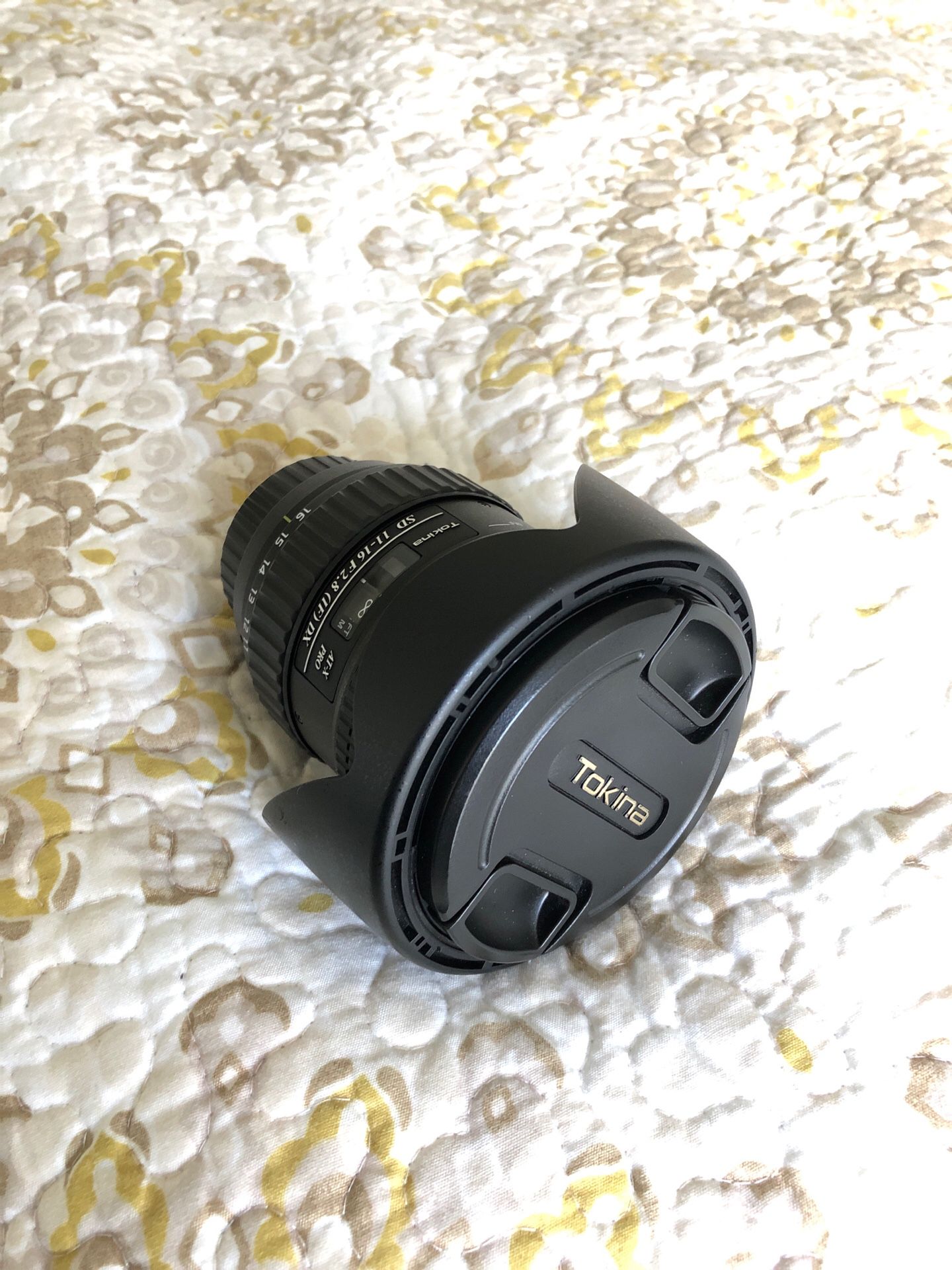 Tokina 11-16mm F/2.8 ATX Pro DX Autofocus Zoom Lens for Nikon Digital SLR Cameras