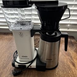Moccamaster by Technivorm KBT Manual Drip Stop Coffee Maker with Thermal Carafe