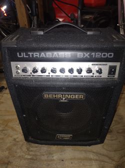 Behringer BX 1200 ultrabass guitar amp/dynamizer