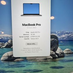 Apple MacBook Pro 14” 16GB, 512GB