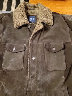 Men's GAP Suede Winter Jacket