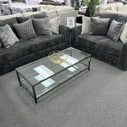 2pc Sofa And Loveseat