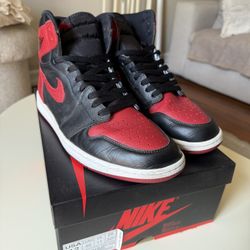 Nike Air Jordan 1 Size 12 Bred (Banned)