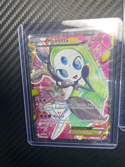 Pokemon Cards Meloetta Ex Legendary Treasures