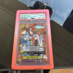 2026 ONE PIECE OP14-EB04-THE AZURE SEA'S SEVEN #112 BOA HANCOCK PSA 10