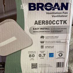 Bathroom, Ventilation Fan