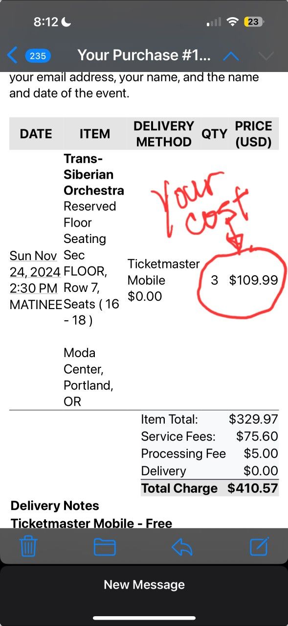 3 Trans-Siberian Orchestra Tickets