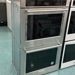 DOUBLE OVEN BUILT 30 INCHES KITCHEN AID SS