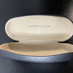 Adrienne Vittadini Black Hard Shell Eyeglass Sunglasses Case
